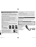 Предварительный просмотр 34 страницы Panasonic es-wd94 Operating Instructions Manual