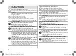 Preview for 8 page of Panasonic ES-WE22 Operating Instructions Manual