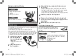 Preview for 10 page of Panasonic ES-WE22 Operating Instructions Manual