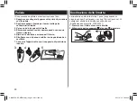 Предварительный просмотр 48 страницы Panasonic ES-WE22 Operating Instructions Manual