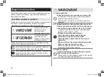 Предварительный просмотр 78 страницы Panasonic ES-WE22 Operating Instructions Manual