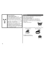 Предварительный просмотр 38 страницы Panasonic ES-WH80 Operating Instructions Manual