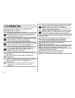 Предварительный просмотр 110 страницы Panasonic ES-WH80 Operating Instructions Manual