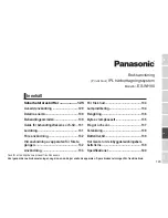 Предварительный просмотр 123 страницы Panasonic ES-WH80 Operating Instructions Manual