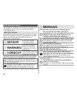 Preview for 28 page of Panasonic ES-WH90 Operating Instructions Manual