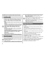 Preview for 32 page of Panasonic ES-WH90 Operating Instructions Manual