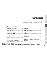 Preview for 45 page of Panasonic ES-WH90 Operating Instructions Manual