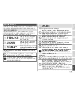 Preview for 127 page of Panasonic ES-WH90 Operating Instructions Manual