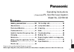 Предварительный просмотр 23 страницы Panasonic ES-WH93 Manual