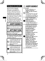 Предварительный просмотр 24 страницы Panasonic ES-WL50 Operating Instructions Manual