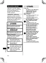 Предварительный просмотр 136 страницы Panasonic ES-WL50 Operating Instructions Manual