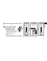 Предварительный просмотр 9 страницы Panasonic ES-WR40VP Operating Instructions Manual