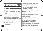 Предварительный просмотр 22 страницы Panasonic ES-WU41 Operating Instructions Manual