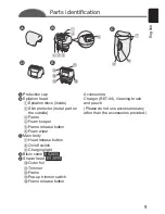 Предварительный просмотр 9 страницы Panasonic ES2053 Operating Instructions Manual