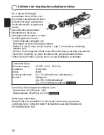 Предварительный просмотр 16 страницы Panasonic ES2053 Operating Instructions Manual