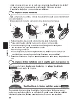 Предварительный просмотр 38 страницы Panasonic ES2053 Operating Instructions Manual