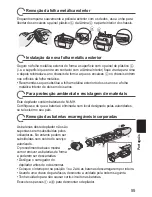 Предварительный просмотр 55 страницы Panasonic ES2053 Operating Instructions Manual