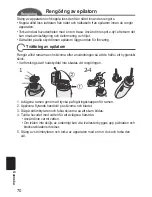 Предварительный просмотр 70 страницы Panasonic ES2053 Operating Instructions Manual