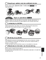 Предварительный просмотр 71 страницы Panasonic ES2053 Operating Instructions Manual