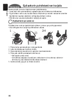 Предварительный просмотр 86 страницы Panasonic ES2053 Operating Instructions Manual