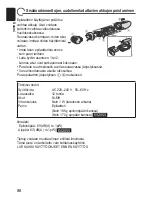 Предварительный просмотр 88 страницы Panasonic ES2053 Operating Instructions Manual