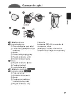 Предварительный просмотр 97 страницы Panasonic ES2053 Operating Instructions Manual