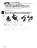 Предварительный просмотр 102 страницы Panasonic ES2053 Operating Instructions Manual