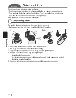 Предварительный просмотр 110 страницы Panasonic ES2053 Operating Instructions Manual