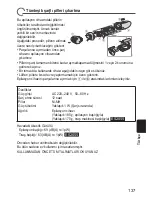 Предварительный просмотр 137 страницы Panasonic ES2053 Operating Instructions Manual