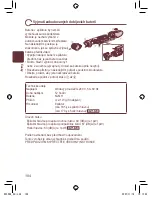 Preview for 104 page of Panasonic ES2056 Operating Instructions Manual