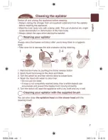 Preview for 7 page of Panasonic ES2058 Operating Instructions Manual