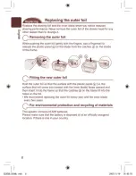 Preview for 8 page of Panasonic ES2058 Operating Instructions Manual