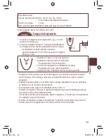 Preview for 33 page of Panasonic ES2063 Operating Instructions Manual