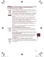 Preview for 121 page of Panasonic ES2063 Operating Instructions Manual