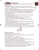 Preview for 5 page of Panasonic ES2067W Operating Instructions Manual