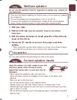 Preview for 7 page of Panasonic ES2067W Operating Instructions Manual