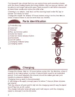 Предварительный просмотр 4 страницы Panasonic ES2207 Operating Instructions Manual