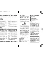 Preview for 10 page of Panasonic ES2216PC Operating Instructions Manual