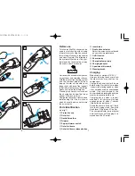 Preview for 4 page of Panasonic ES2218 Operating Instructions Manual