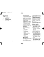 Preview for 19 page of Panasonic ES2235 Operating Instructions Manual