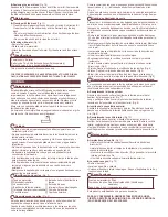 Preview for 2 page of Panasonic ES2235 Operating Instructions