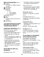 Предварительный просмотр 29 страницы Panasonic ES2502 Operating Instructions Manual