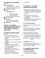 Предварительный просмотр 62 страницы Panasonic ES2502 Operating Instructions Manual