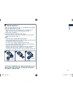 Предварительный просмотр 5 страницы Panasonic ES3831 Operating Instructions Manual