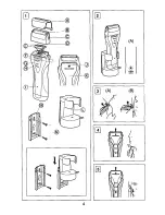 Предварительный просмотр 4 страницы Panasonic ES4001S Operating Instructions Manual