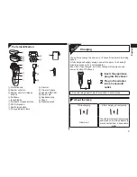 Preview for 3 page of Panasonic ES6002 Operating Instructions Manual