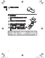 Preview for 4 page of Panasonic ES6500 Operating Instructions Manual