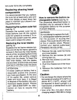 Preview for 8 page of Panasonic ES7016S Operating Operating Instructions Manual