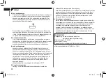 Preview for 48 page of Panasonic ES7036 Operating Instructions Manual