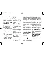 Preview for 5 page of Panasonic ES7038 Operating Instructions Manual